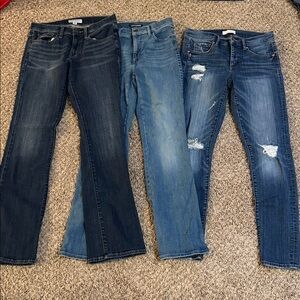 Stylish Women's Blue Jeans Set